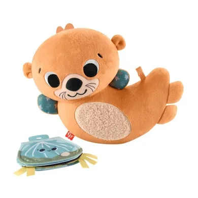 Fisher-Price, 2in1 Rockin Tummy Time Otter, jucarie senzoriala