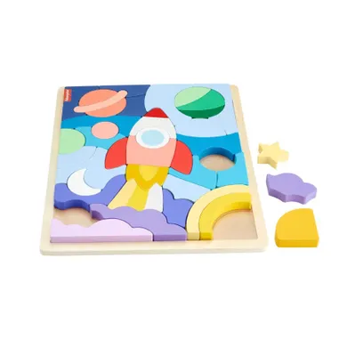 Fisher-Price, Cosmos, puzzle din lemn