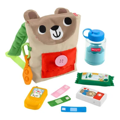 Fisher-Price, Friendship Forest, rucsac ursulet, set de joaca