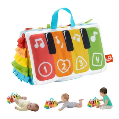 Fisher-Price, Kick & Play Soft Piano, jucarie educativa