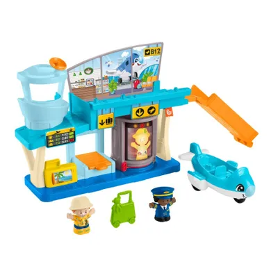 Fisher-price, Little people, Airport, set de joaca cu figurine