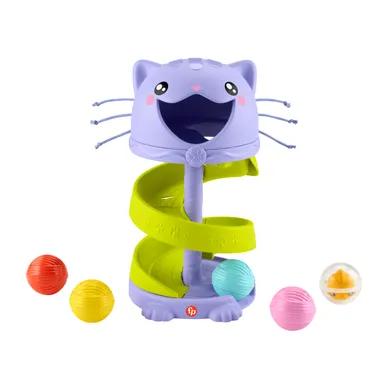 Fisher-Price, Pets, Purrr-fect Ball Tower, jucarie pentru bebelusi