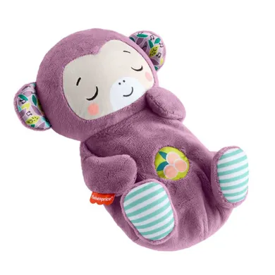 Fisher-Price, Purple Monkey, jucarie muzicala portabila din plus