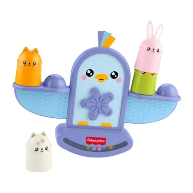 Fisher-Price, Stack And Rattle Birdie, jucarie pentru bebelusi