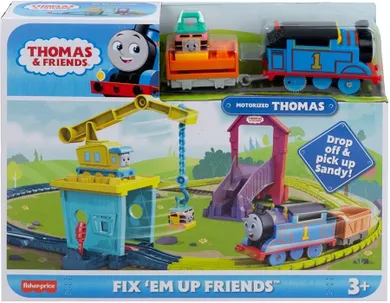Fisher-Price, Thomas & Friends, Fix'em Up Friends, set de joaca cu locomotiva