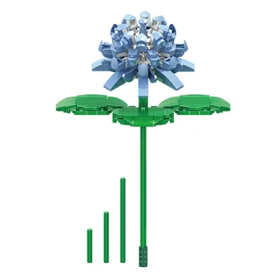 Flori, cuburi de asamblat