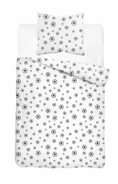 Football, set lenjerie de pat single, 160-200 cm