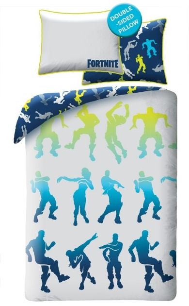 Fortnite, set lenjerie de pat single, 140-200 cm + 70-90 cm