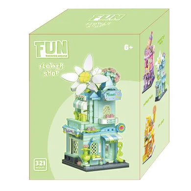 Fun, piese de asamblare, florarie, 321 elemente