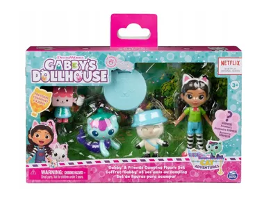 Gabby's Dollhouse, Camping, set de joaca cu figurine