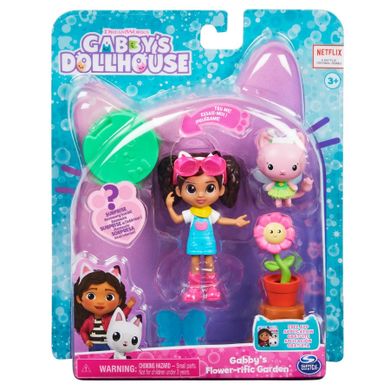 Gabby's Dollhouse, Gabby, Gabby's Flower-riffic Garden, set de joaca cu figurina si accesorii