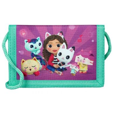 Gabby's Dollhouse, portofel cu inchidere Velcro
