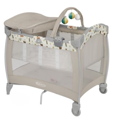 Graco, Contour Electra, patut cu functie de vibratie, Nature Trail