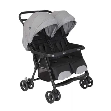 Graco, DuoRide, carucior sport dublu, Steeple Gray