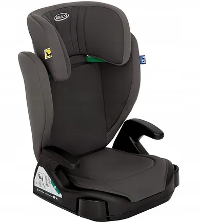 Graco, Junior Maxi, I-Size R129, scaun auto, Iron, 100-150 cm