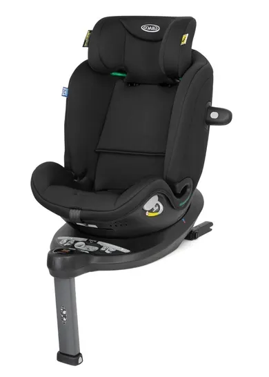 Graco, Turn2Me Grow, I-Size, scaun auto, rotativ 360°, Midnight, 40-105 cm