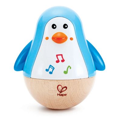 Hape, Pinguin muzical, hopa-mitica, jucarie pentru bebelusi