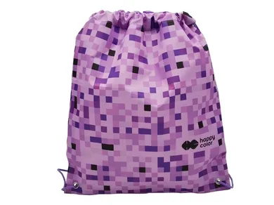 Happy Color, rucsac cu snur, Pixi Violet