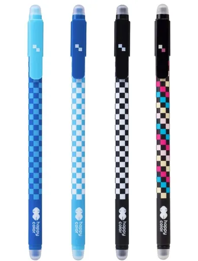 Happy Color, Skate, pix cu cerneala care se sterge, albastru, 0,5 mm, 1 buc.