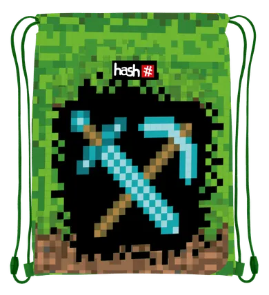 Hash, Pixel, rucsac cu snur