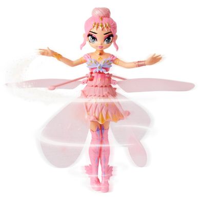 Hatchimals, Pixies Crystal Flyers, zana zburatoare, roz