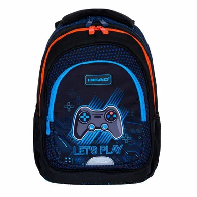 Head, rucsac pentru scoala, cu 3 compartimente, New Game Level