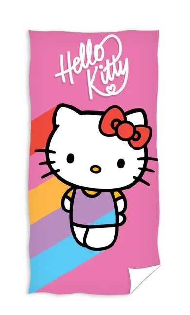 Hello Kitty, prosop de baie 70-140 cm
