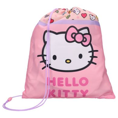 Hello Kitty, Sweet Charm, rucsac cu snur, roz