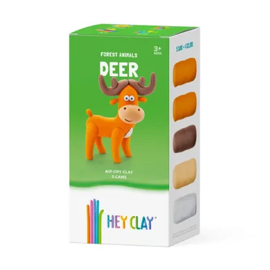 Hey Clay, Cerb, plastilina, set creativ