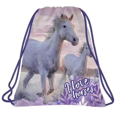 Horses, rucsac cu snur, 41-35 cm