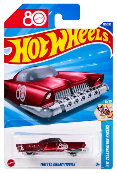 Hot Wheels, 80th Anniversary, Mattel Dream Mobile, masina, scara 1:64