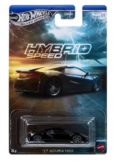 Hot Wheels, Automotive, '17 Acura NSX, Hybrid Speed, masina, scara 1:64, JCB80
