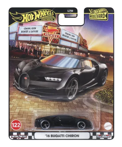 Hot Wheels, Boulevard, '16 Bugatti Chiron, masina, scara 1:64, JBL30