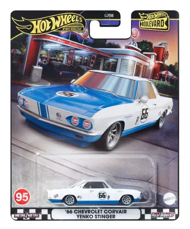 Hot Wheels, Boulevard, '66 Chevrolet Corvair Yenko Stinger, masina, HRT69