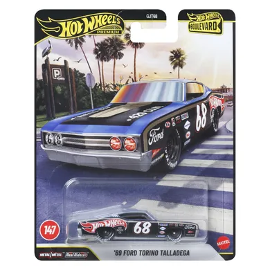 Hot Wheels, Boulevard, '69 Ford Torino Talladega, masina, scara 1:64, JHW28