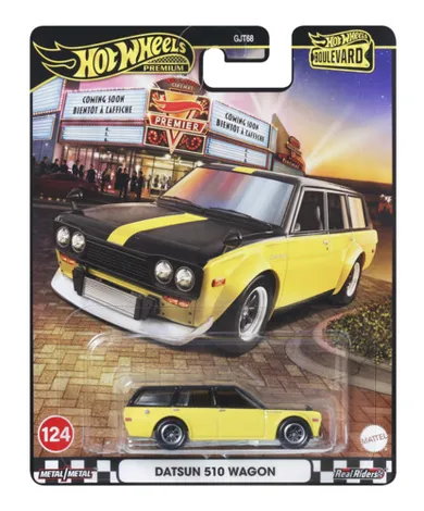 Hot Wheels, Boulevard, Datsun 510 Wagon, masina, scara 1:64, JBL21
