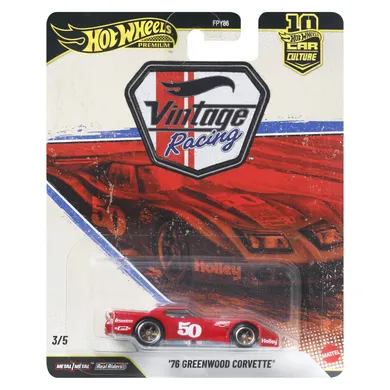 Hot Wheels, Car Culture, '76 Greenwood Corvette, masina Premium, scara 1:64, JKF24