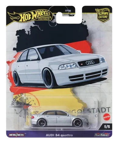 Hot Wheels, Car Culture, Audi S4 Quattro, masina, scara 1:64