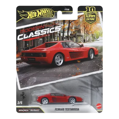 Hot Wheels, Car Culture, Ferrari Testarossa, masina, scara 1:64, JKF00