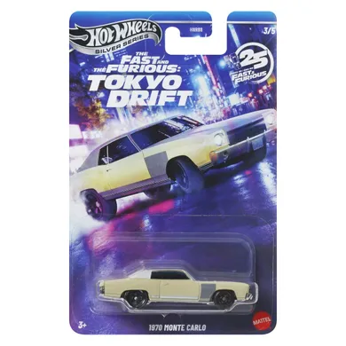 Hot Wheels, Fast & Furious, 1970 Monte Carlo, masina, scara 1:64, JKX07
