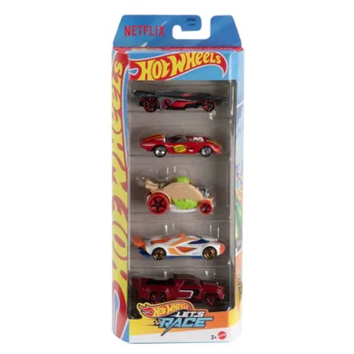 Hot Wheels, Let's Race, set de 5 masini, 1 buc.