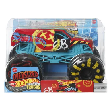 Hot Wheels, Monster Trucks, #68 Demo Derby, masina, scara 1:24