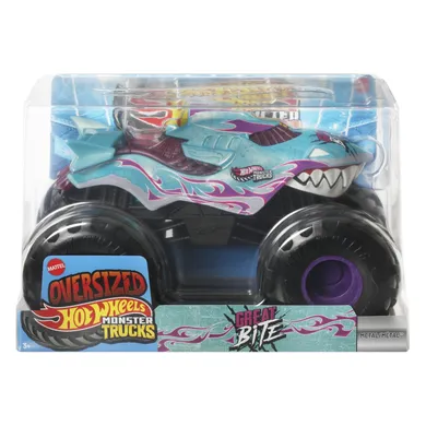 Hot Wheels, Monster Trucks, Great Bite, masina, scara 1:24