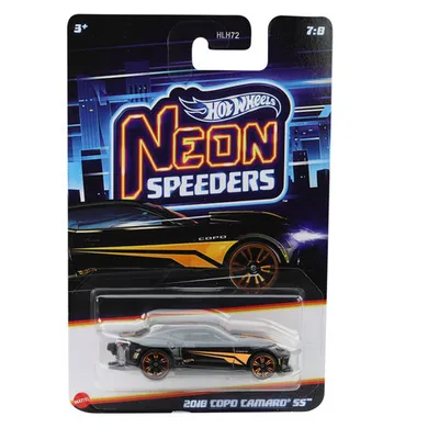 Hot Wheels, Neon Speeders, 2018 Copo Camaro SS, masina, scara 1:64, JCB06