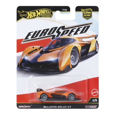 Hot Wheels, Premium, Car Culture, EuroSpeed, McLaren Solus GT, masina, scara 1:64, JBK78