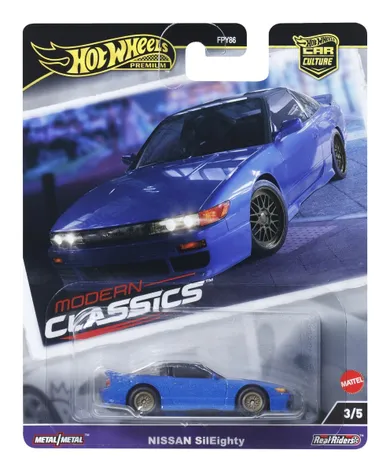 Hot Wheels, Premium, Car Culture, masina, Nissan SilEighty, scara 1:64, HRV75