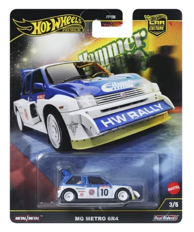 Hot Wheels, Premium, Car Culture, MG Metro 6R4, masina, HRW09