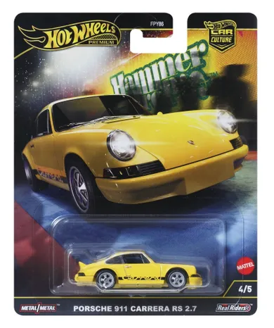 Hot Wheels, Premium, Car Culture, Porsche 911 Carrera RS 2.7, masina, HRW07
