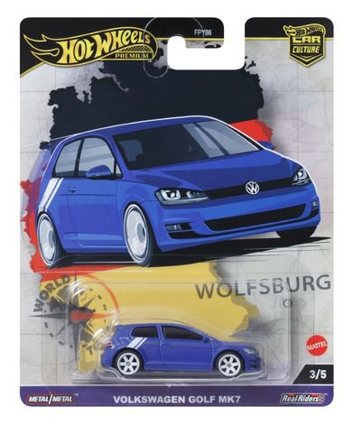 Hot Wheels, Premium, Car Culture, Volkswagen Golf MK7, masina, HRV79