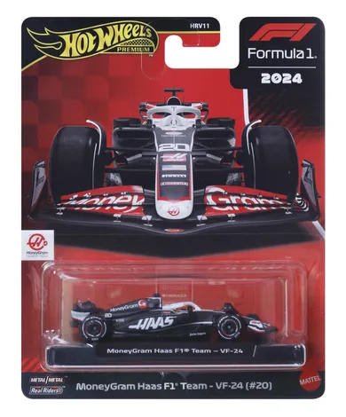 Hot Wheels, Premium, Formula 1, MoneyGram Haas F1 Team - VF-24 (#20), masina, JBM10